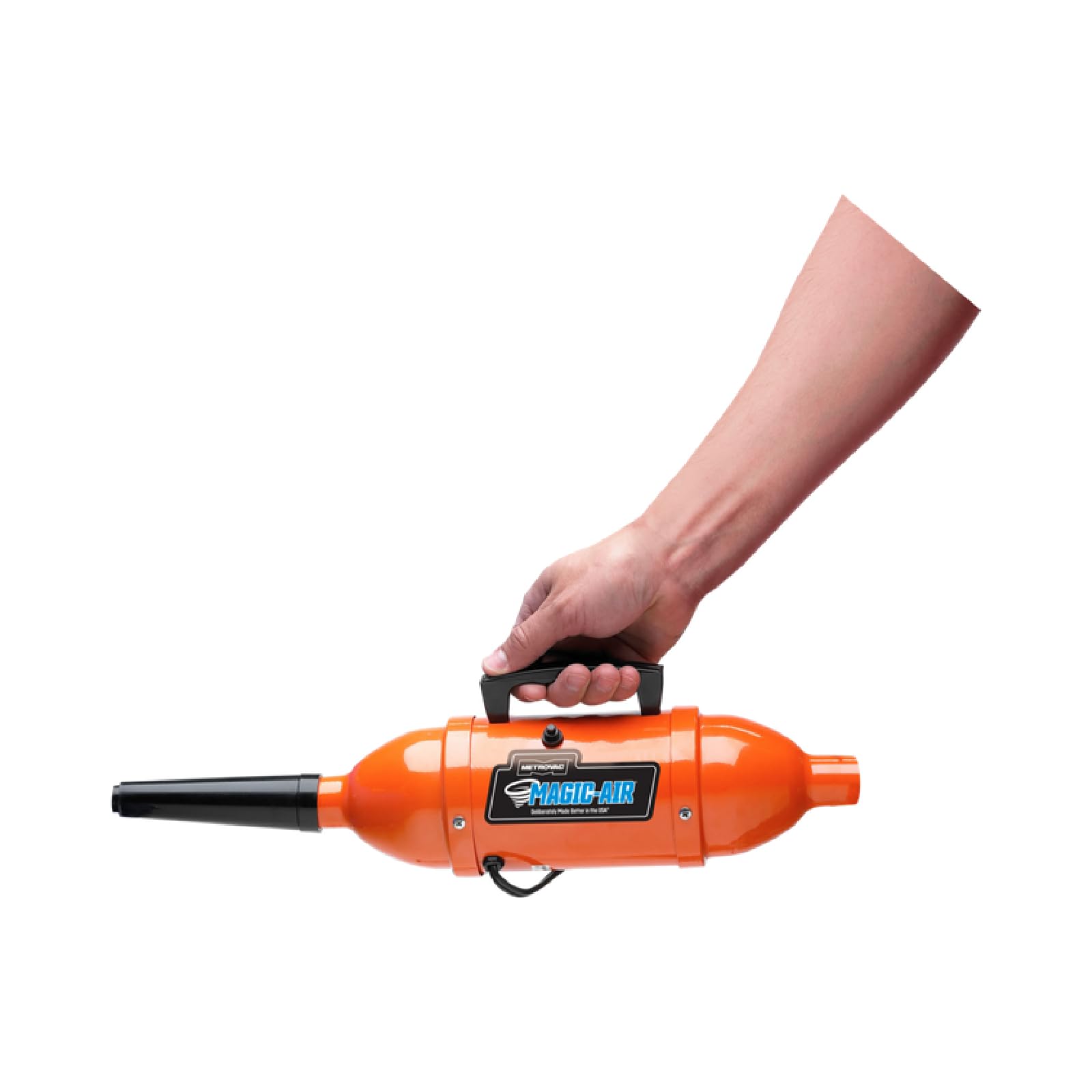 METROVAC 12-IDAR MagicAir Electric Inflator/Deflator - 12 Volt Power Unit, Lightweight All-steel Construction, Weather Resistant, Baked Enamel Finish