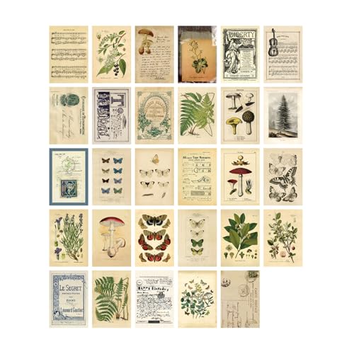 REMIFA Vintage Postcard Set - 30 pcs 4x6 Inch Art...