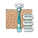 Price comparison product image Shave It - Women's 3-Blade Razor with Handle and 4 Heads
