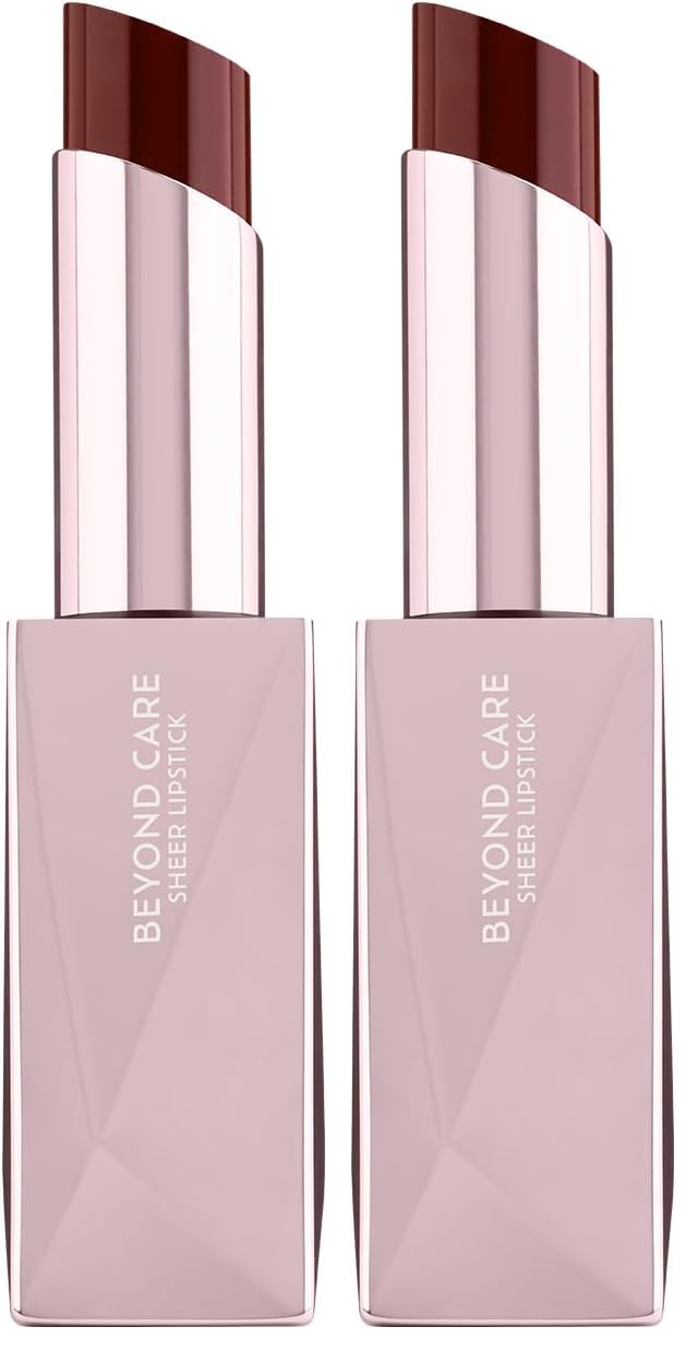 ALIX AVIEN Beyond Care Sheer Lipstick 907 - Glossy Espresso - Yoğun Nemlendirici Besleyici Etki - Parlak Ruj (2 paketi)