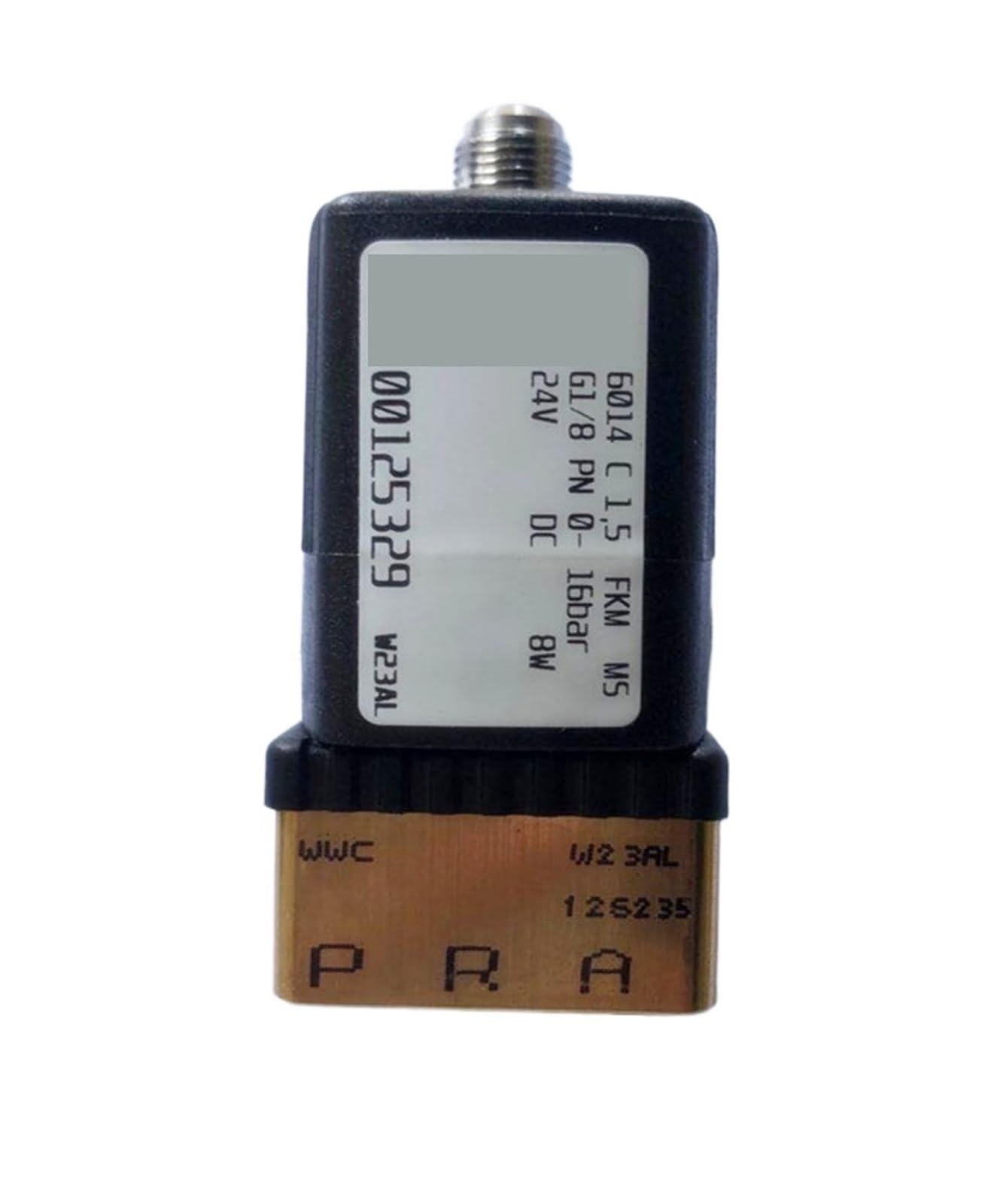 HYUJNAFZR 00125329 3/2 Way Solenoid Valve 16Bar 24v Normally Closed G1/8