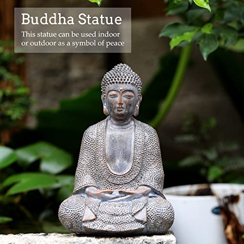 Tolatr 8215 Buddha Statue Outdoor,Zen Garden Decor Buddha Sculpture thumb #4