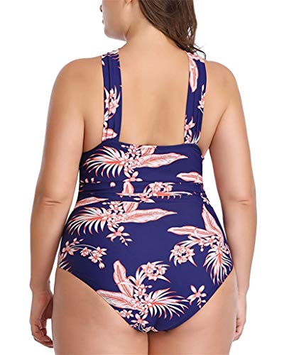 W YOU DI AN maiô feminino peça única controle de barriga frente cruzada costas nuas traje de banho,