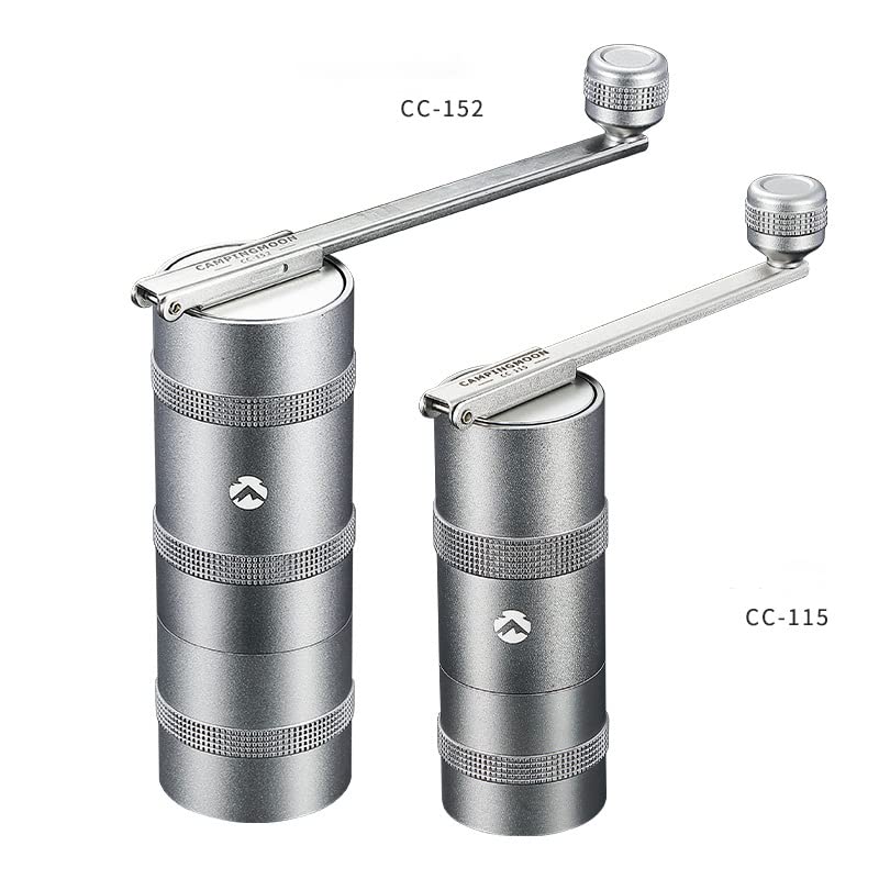 Campingmoon Outdoor Camping Ltalian ręczny młynek do kawy rdzeń ze stali nierdzewnej składany ręczny młynek do kawy (CC-152)