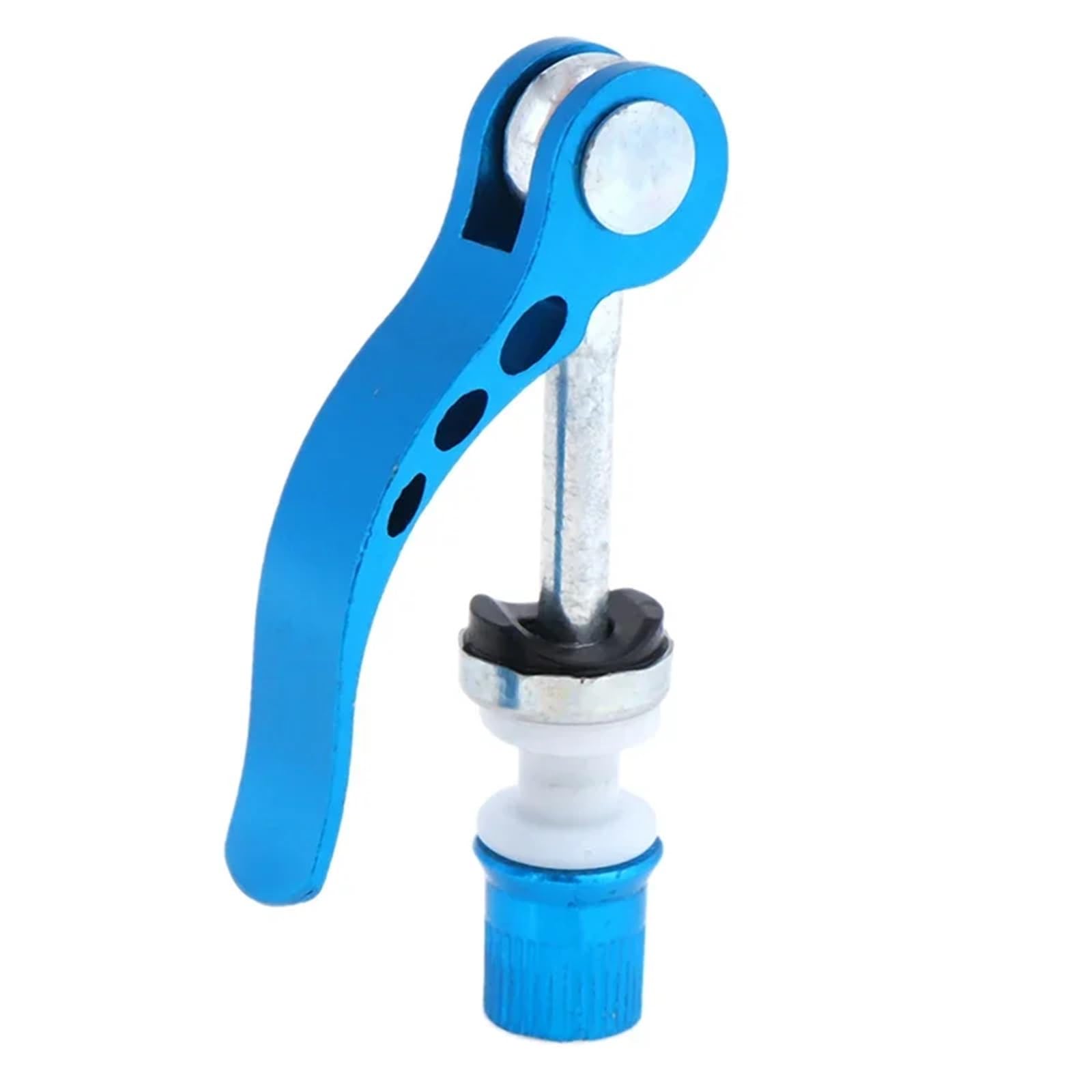 Vite a sgancio rapido per morsetto sedile 5 Pezzi Mountain Bike QR Tool MTB Bicicletta Tubo Sella Morsetto Vite Leva Di Sgancio Rapido Ciclismo Bici Da Strada Universale(Silver)