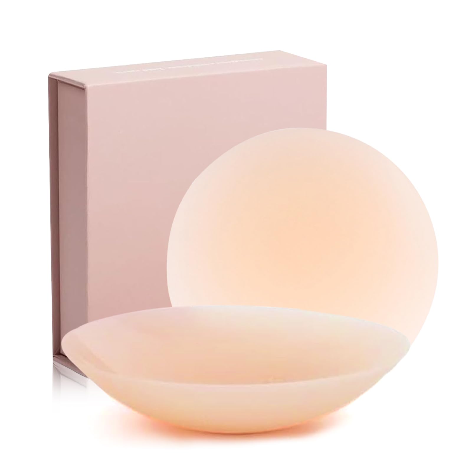 IaoloseGrippy Seamless Covers, Sticky Adhesive Silicone Nipple Pasties, Reusable Pasty Nipple Covers for Women