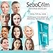 SeboCalm Sensitive Skin Face Wash - Vegan Hypoallergenic Facial Cleanser for Combination Dry Sensitive and Oily Skin - Gentle Daily Facial Soap Redness Relief Face Wash for Women