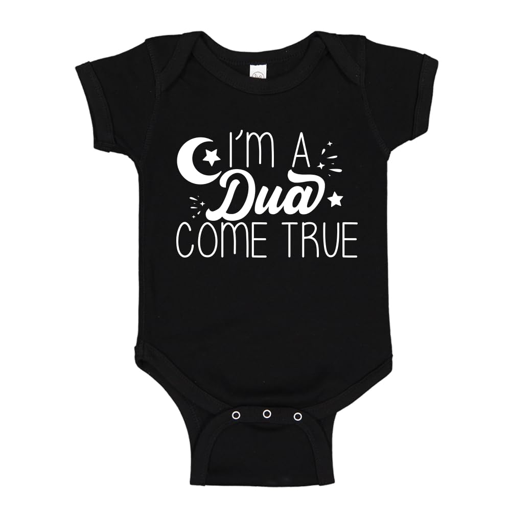 I'm A Dua Come True Muslim Baby Bodysuit One Piece or Toddler Shirt First Ramadan Eid Mubarak Newborn Baby Gift