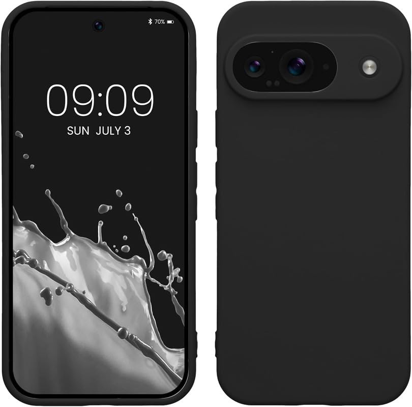 FitSmart Shockproof Silicon Flexible Back Cover for Google Pixel 9 5G - Black (B0DHHFL13K) Amazon Price History, Amazon Price Tracker