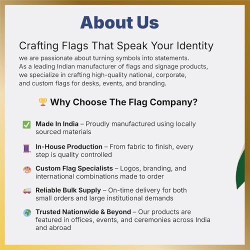 Image of The Flag Company Country flag for car dashboard | 2x3 Inch Flag with Elegant Golden Base & Pole | Car Dashboard Flag (Australia)