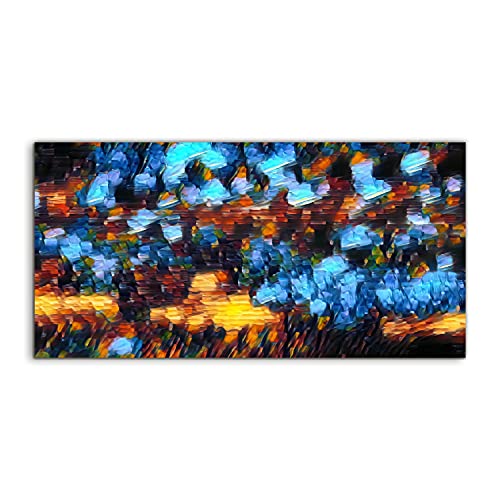 Décoration murale salon au format 120x60cm : dynamisez votre espace de vie
