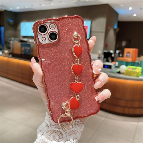 Coque iPhone 12 Pro motif cœur amour rouge idée cadeau romantique