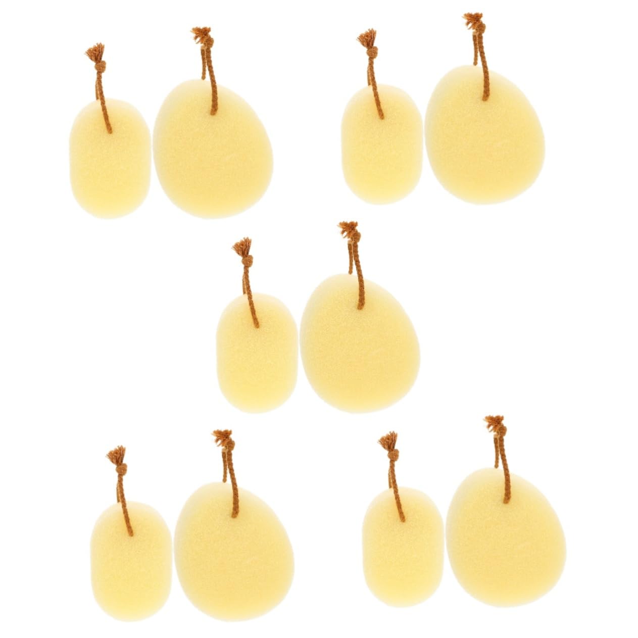 Healvian 10piezas Esponja De Baño Exfoliante Esponja Ducha Cuerpo Para Adultos Diseño Portátil y Rápido Secado Para Cuidado Piel y Masaje Ducha