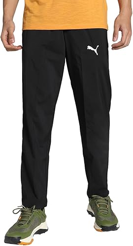 PUMA Pantalones Tejidos de Ajuste Unisex