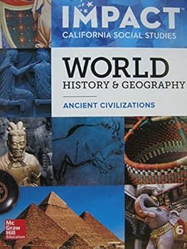 Hardcover Impact California Social Studies World History & Geography Ancient Civilizations Grade 6 Book