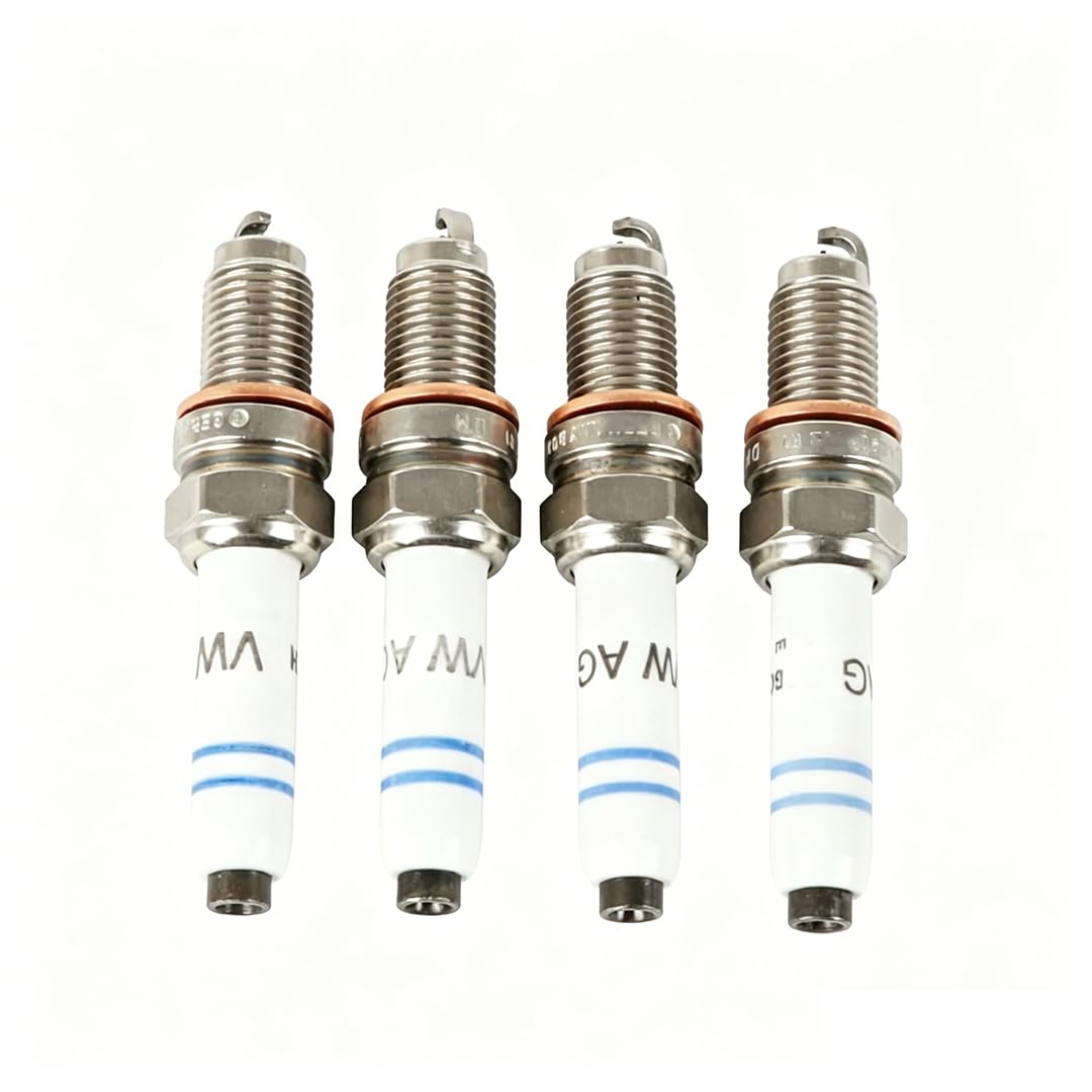 Świeca zapłonowa samochód dla VW Scirocco/Caddy/Golf MK6/Touran/Tiguan/Sharan/Polo, dla Audi A1/A3/Q2/Q3, Świece zapłonowe 4 szt. 04E905602/04E905602D