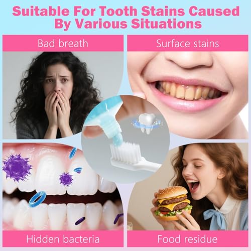 Niacinamid Whitening Zahnpasta für Erwachsene, Brilliant Smile Niacinamid Zahnpasta Whitening, Niacinamid Intensive Whiten Zahnpasten - für gesündere und weißere Zähne (1PCS) – Bild 8