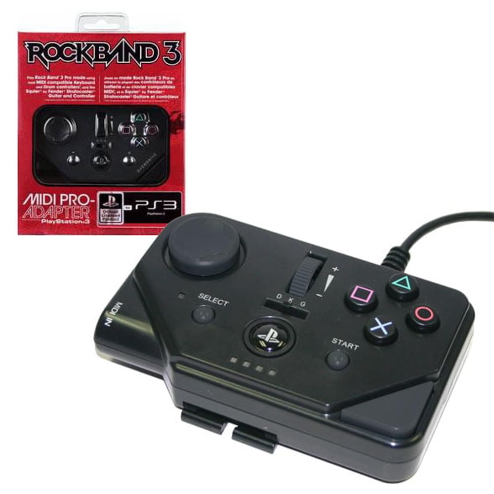 Amazon.com: PlayStation 3 Rock Band 3 MIDI PRO - Adapter : Video Games