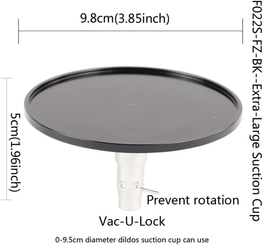 Air Quick Connector Vacuum Vac-u-Lock Machine Attachments Suction Cup Black Connector Anti Rotation Smooth Aluminum Alloy
