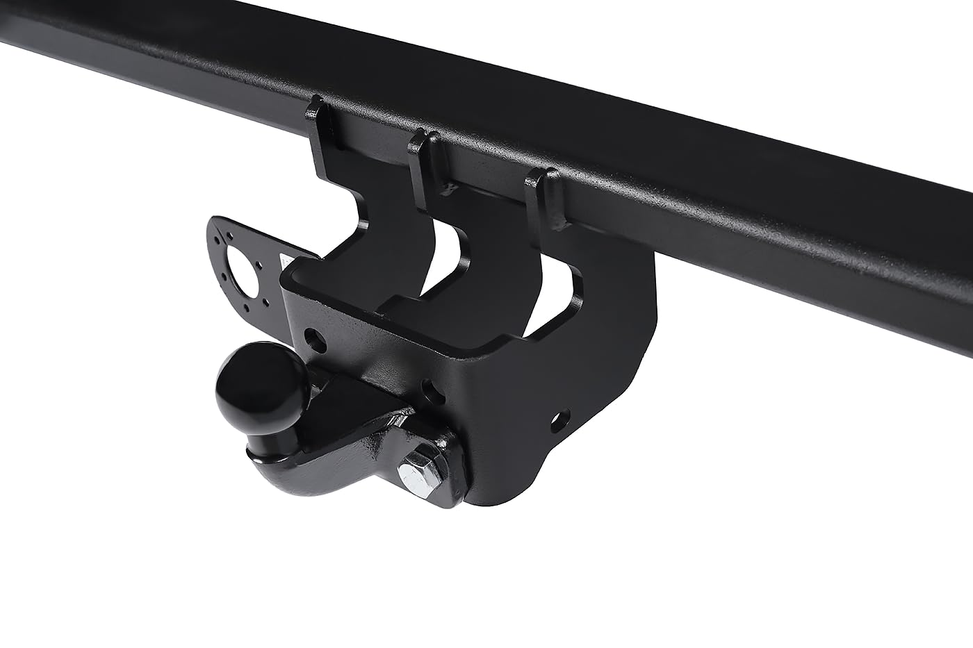 STEINHOF Gancio di traino fisso compatibile con Ford Ranger TKE V 01.2016-01.2022 (con preparazione) + kit elettrico 13-poli specifico