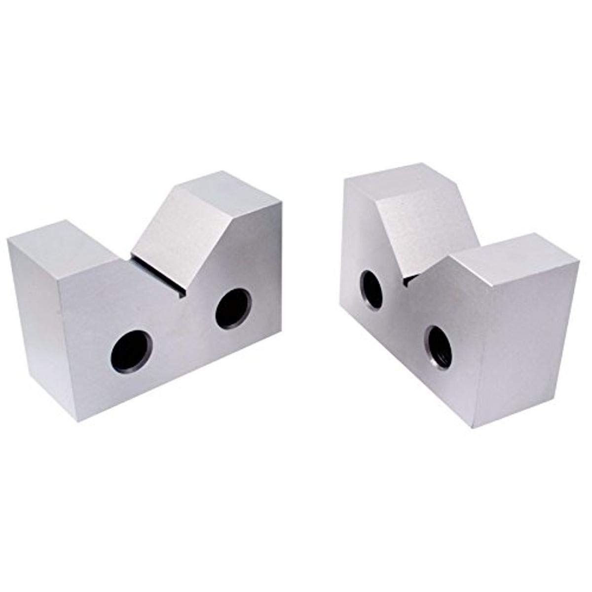 HHIP 3402-1303 Steel V-Block Set, 3" Length x 1-5/16" Width x 2-3/8" Height