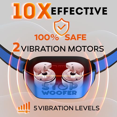 image for STOPWOOFER New 2025 Dog Bark Collar-No Shock Bark Collar for Small Med