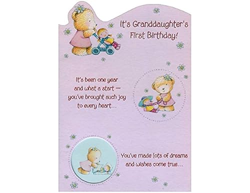 Top 10 Best Granddaughter 1st Birthday Cards to Make her First Birthday Special
