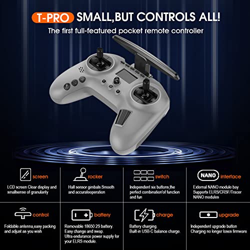 Havcybin Jumper T-PRO ELRS 1000mW Remote Control for FPV Racing Drone