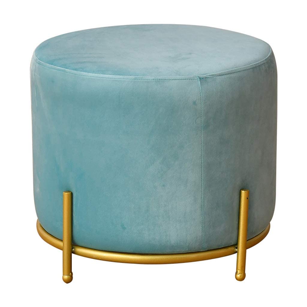 Tabouret de vanité de chambre bas avec remplissage éponge élastique