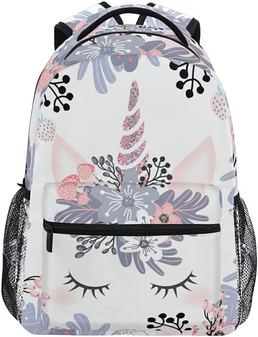 ZOEO Mochila escolar, bolsa de senderismo, paquete de viaje para estudiantes de 3, 4, 5 grado, con múltiples bolsillos, mochila, a02, Mochilas