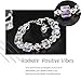 KesaPlan Elemental Crystal Bracelet for Women, Adjustable Link Bracelet, Jewelry Gifts for Friends and Lovers, Christmas Birthday Gifts for Mom (Colorful)