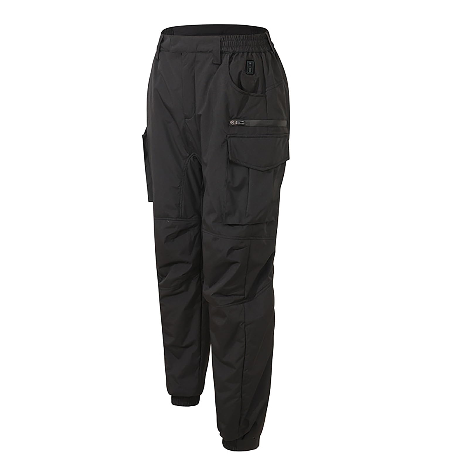 Générique Pantalon de Snowboard Chauffant Homme, Pantalon de Ski avec 18 Zones de Chaleur pour Les Genoux et l'abdomen, système de Chauffage sécurisé et Intelligent avec USB