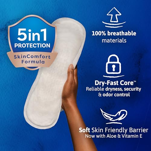 Image of Tena Sensitive Adult Bladder Control Pads, Female Pads, 12 in, 180 ct | Made for sensitive skin, these bladder control pads help keep your skin irritation and leak free for comfort and security
