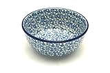 Polish Pottery Bowl - Ice Cream/Dessert - Daisy Flurry