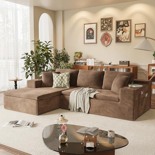 Homall 109' Boneless Couch with Memory Foam, Modular...