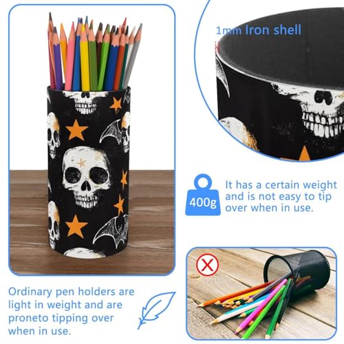 Pot à crayons squelette pour ne plus perdre vos 12 pinceaux de bureau