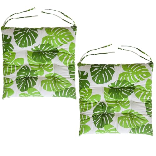 Coussins de chaise contre assise dure XJBTBA lot de 2 galettes épaisses anti-douleur 40x40cm