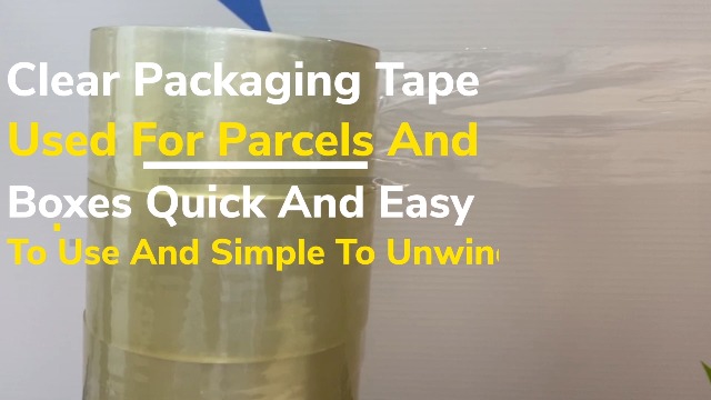 TAPE Rolls Of CLEAR STRONG Parcel Tape Packng Sellotape Packagng 48mm