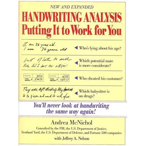 Handwriting Analysis : Putting It to Work for You Cover