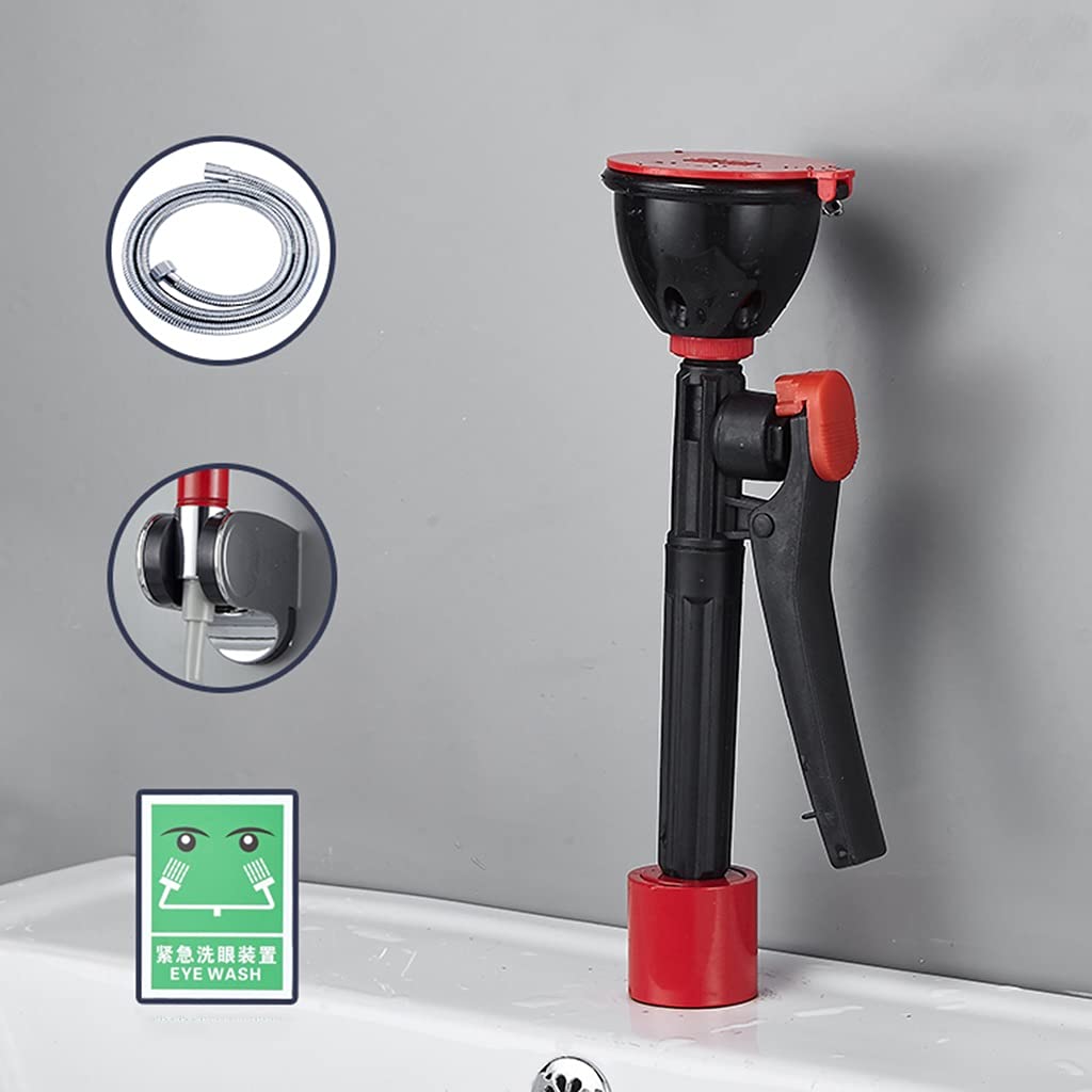 Lave-Yeux portatif, Dispositif de Lavage des substances nocives à Double Jet, Station de Lavage oculaire Murale, Station de Lavage oculaire d'urgence