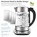 Electric Kettle, Homgeek Electric Kettle Glass with Variable Temperature Control, Auto Shut-Off & Boil-Dry Protect Function, Keep-Warm Design, 1.7L, BPA Free