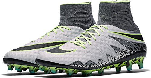 NIKE Hypervenom Phantom II AG-PRO Mens Soccer-Shoes 844428-003_8 - Pure Platinum/Black-Ghost Green