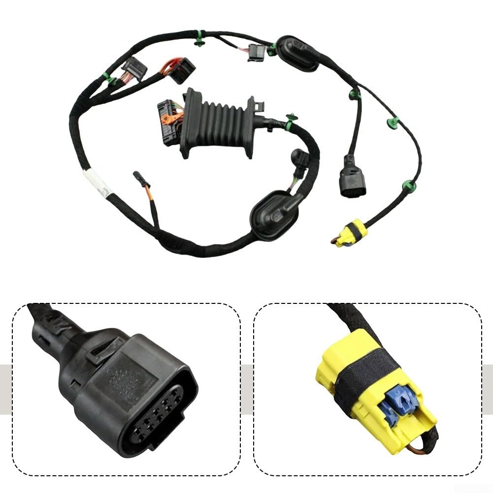 Cablaggio elettrico della porta sinistra anteriore per Jetta e per Golf MK5 2006 2010 OEM 1K0971120BK ABS Parte di ricambio materiale per uso automobilistico