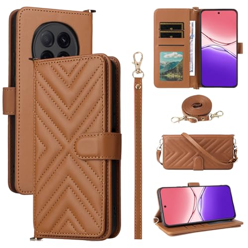 Coque Oppo F29 Pro 5G Antichoc avec Rabat Magnétique et Béquille