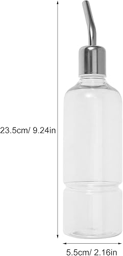 Miniatura 5 de VILLCASE Dispensador de agua colgante, alimentador de agua para loros para perros, dispensador automático pequeño, botella de plástico para