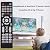 Universal TV Remote Control - Compatible with Samsung, LG, Sony, Sharp, Vizio, Philips, Toshiba, Hitachi, Sanyo, JVC, TCL, Hisense, Vestel, Seiki, Insignia, Magnavox, Haier, and Panasonic TVs