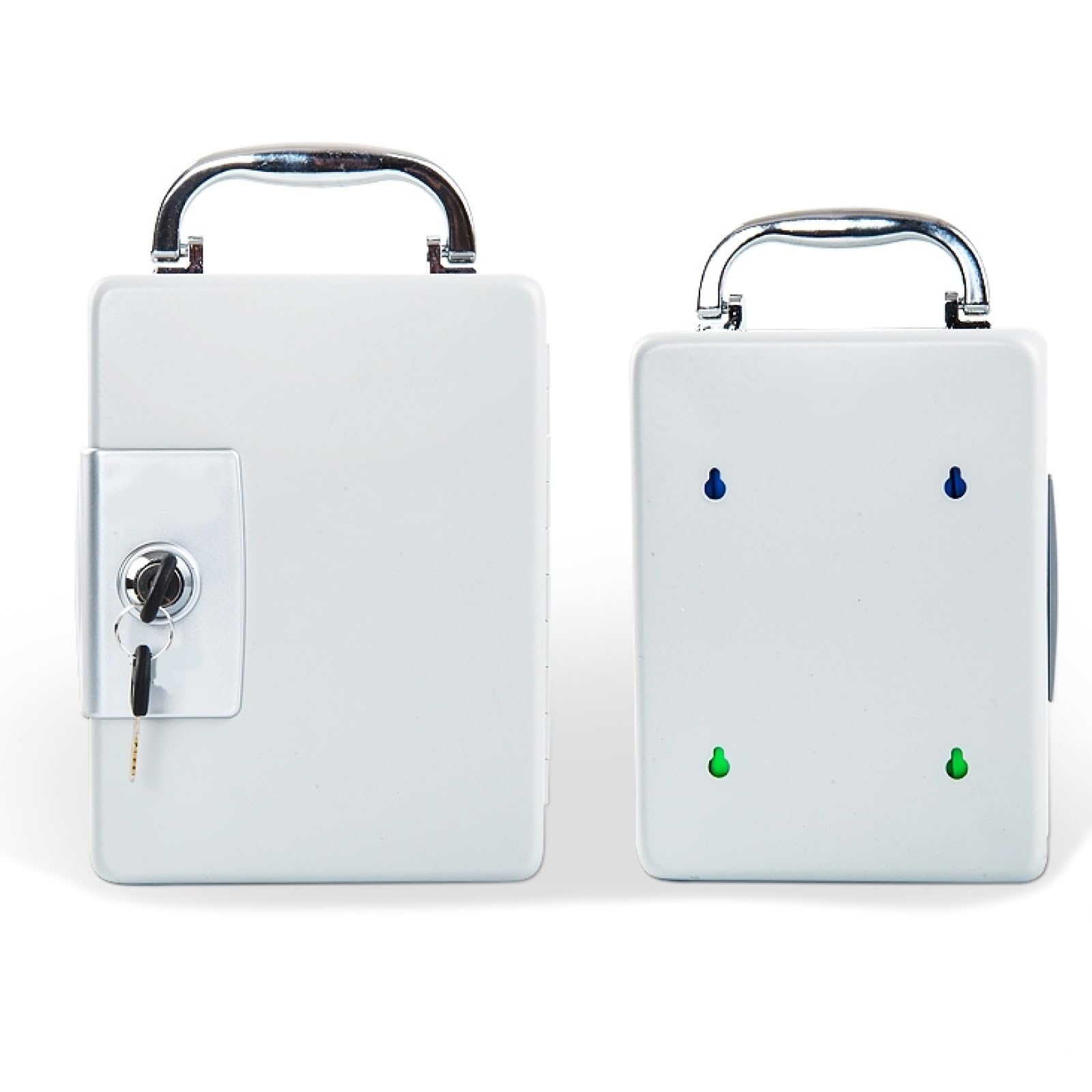 Cassetta Portachiavi Resistente con Serratura Di Sicurezza da 22/32/52 Chiavi, Portachiavi da Parete per Casa, Ufficio e Hotel(24x20x23cm/9.4x7.8x9in)