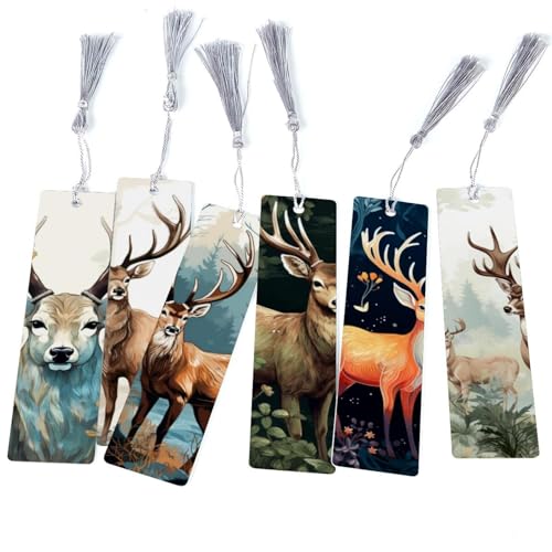 Marque-page cerf idée cadeau idéale pour les passionnés de livres