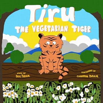 Paperback Tiru: The Vegetarian Tiger (Lanka Tales) Book