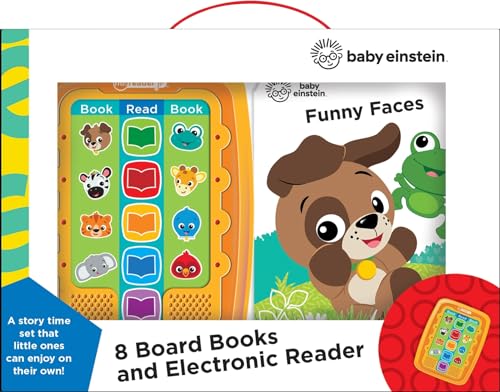 Baby Einstein Electronic Me Reader Jr. 8 Sound Book Library - PI Kids